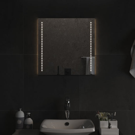Berkfield LED Bathroom Mirror 50x50 cm