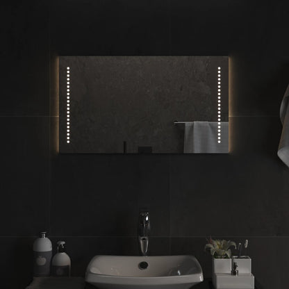Berkfield LED Bathroom Mirror 70x40 cm