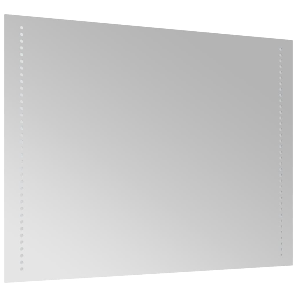 Berkfield LED Bathroom Mirror 80x60 cm