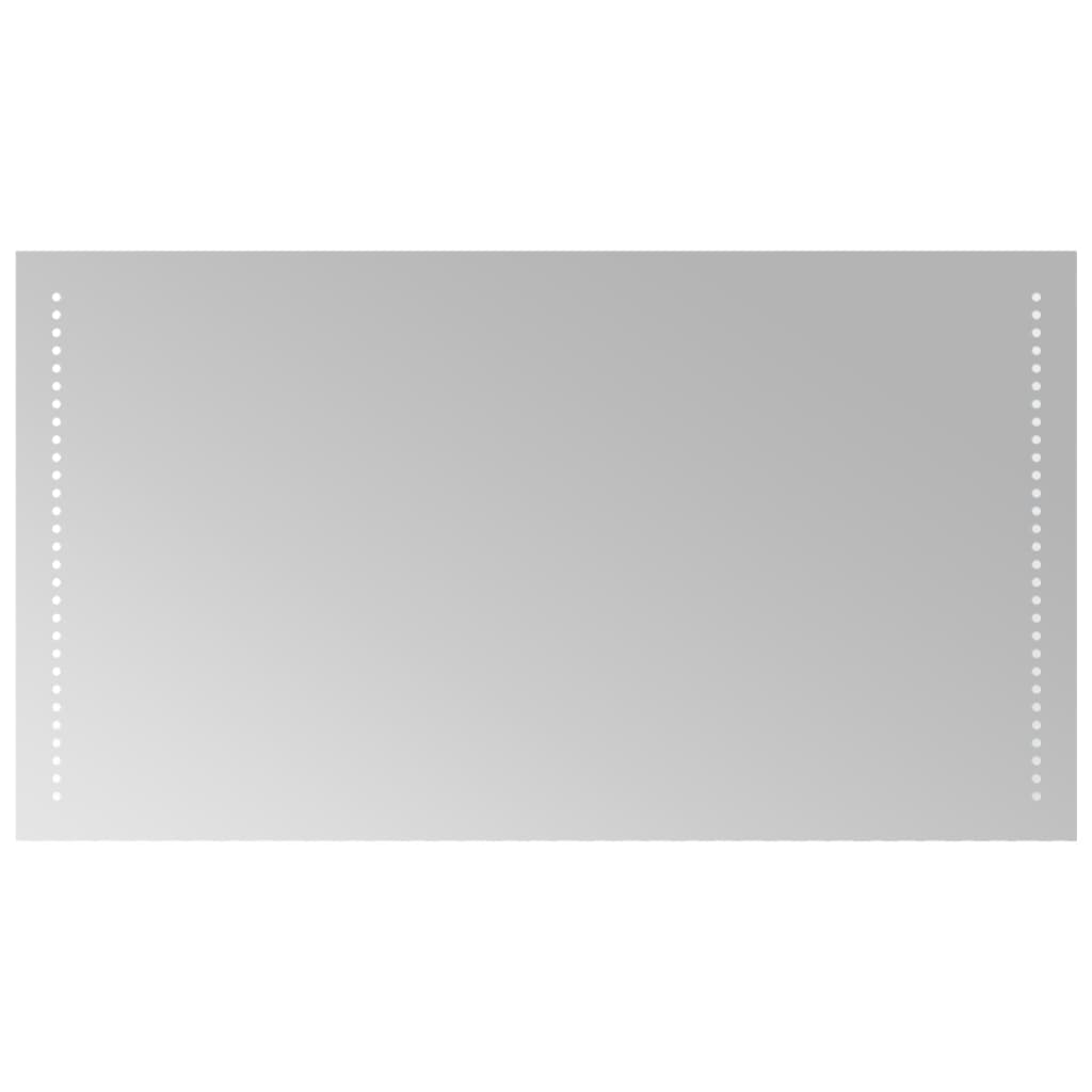 Berkfield LED Bathroom Mirror 90x50 cm
