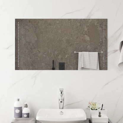 Berkfield LED Bathroom Mirror 90x50 cm