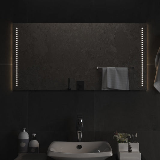 Berkfield LED Bathroom Mirror 100x50 cm