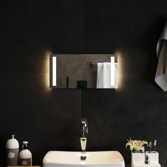 Berkfield LED Bathroom Mirror 40x20 cm