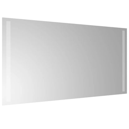 Berkfield LED Bathroom Mirror 80x40 cm