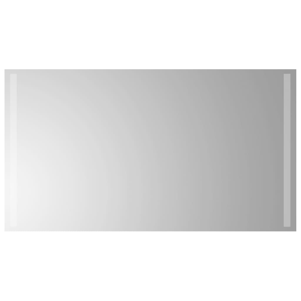 Berkfield LED Bathroom Mirror 90x50 cm
