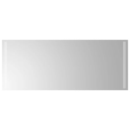 Berkfield LED Bathroom Mirror 100x40 cm