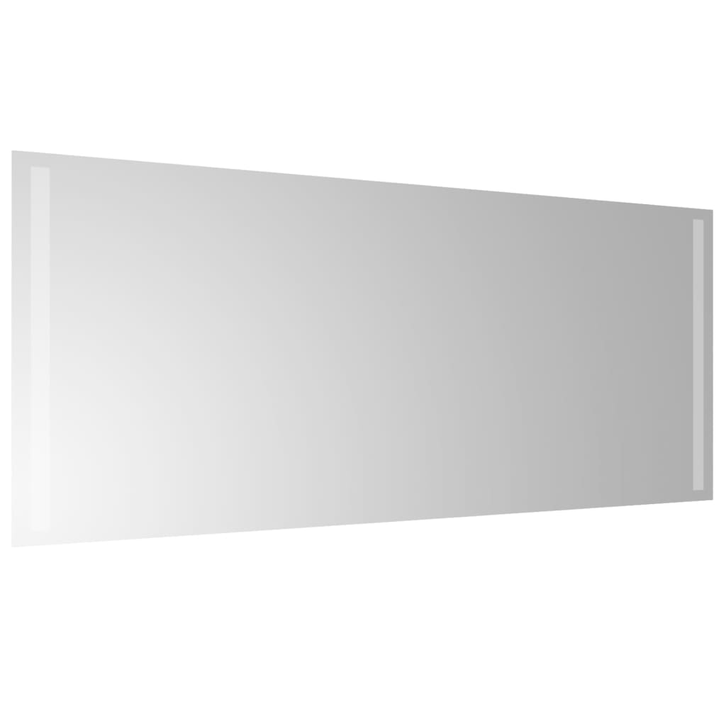 Berkfield LED Bathroom Mirror 100x40 cm