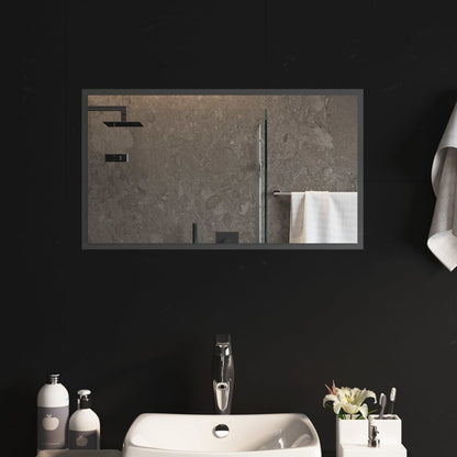 Berkfield LED Bathroom Mirror 70x40 cm