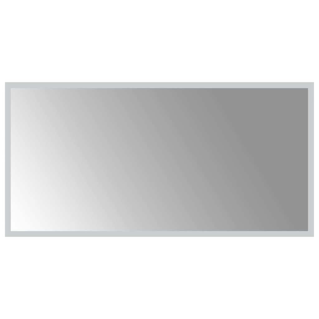 Berkfield LED Bathroom Mirror 80x40 cm