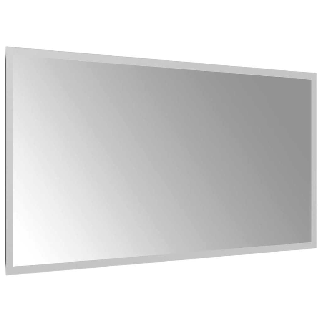 Berkfield LED Bathroom Mirror 80x40 cm