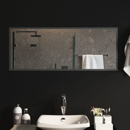 Berkfield LED Bathroom Mirror 100x40 cm