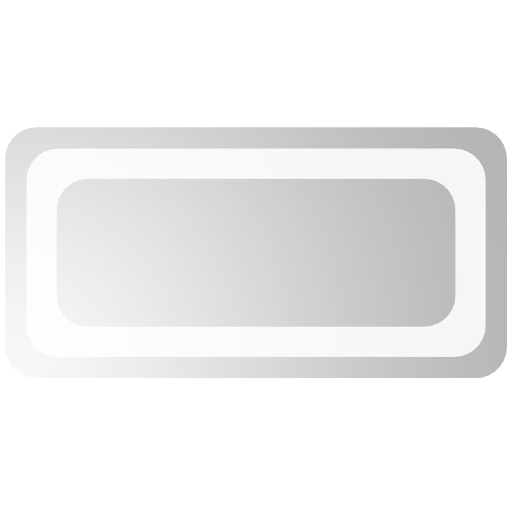 Berkfield LED Bathroom Mirror 40x20 cm