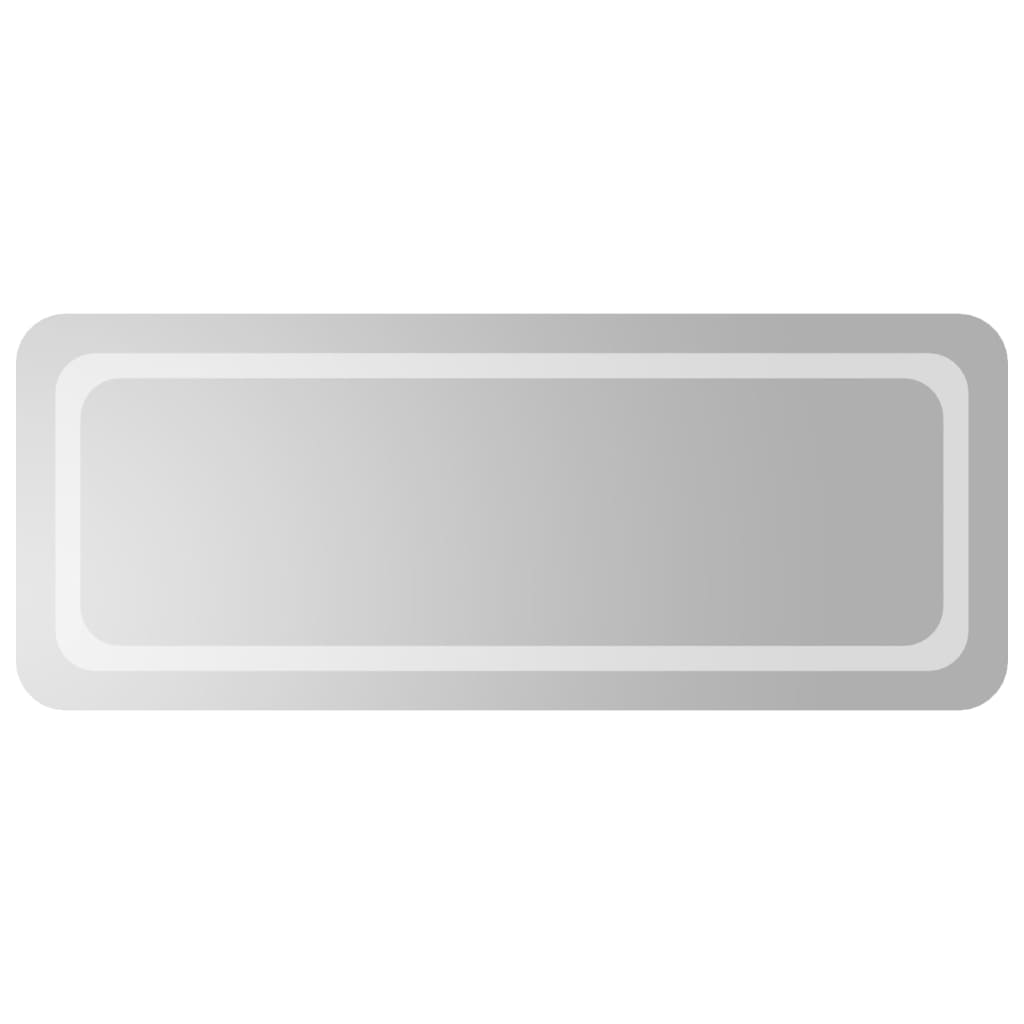 Berkfield LED Bathroom Mirror 100x40 cm