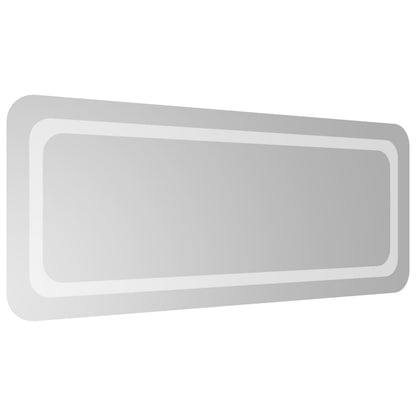 Berkfield LED Bathroom Mirror 100x40 cm