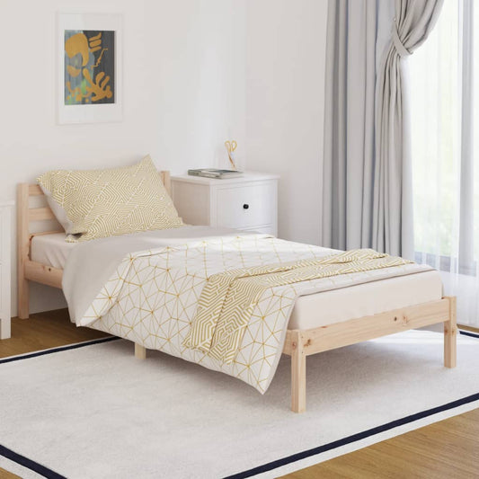 Berkfield Day Bed Solid Wood Pine 90x200 cm