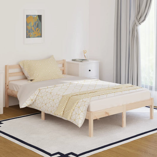 Berkfield Day Bed Solid Wood Pine 120x200 cm