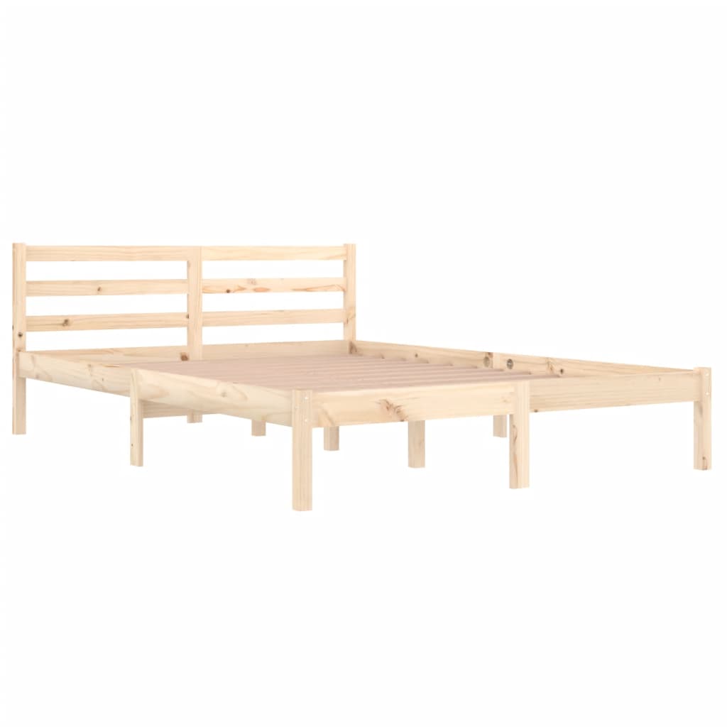 Berkfield Day Bed Solid Wood Pine 140x200 cm Double