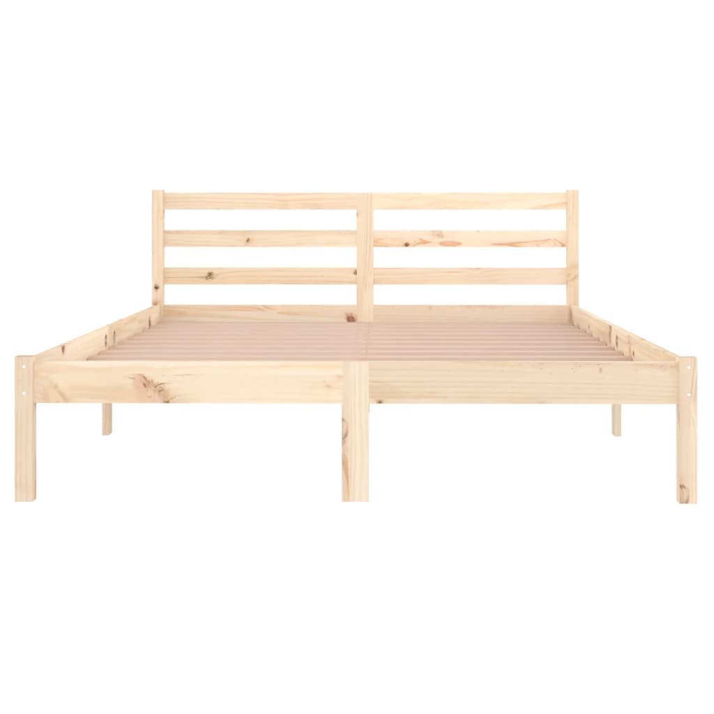Berkfield Day Bed Solid Wood Pine 140x200 cm Double