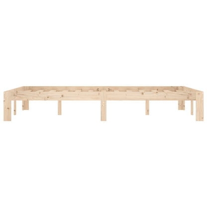 Berkfield Bed Frame Solid Wood Pine 120x200 cm