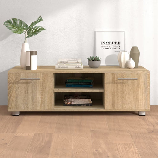 Berkfield TV Cabinet Sonoma Oak 110x40x35 cm Engineered Wood