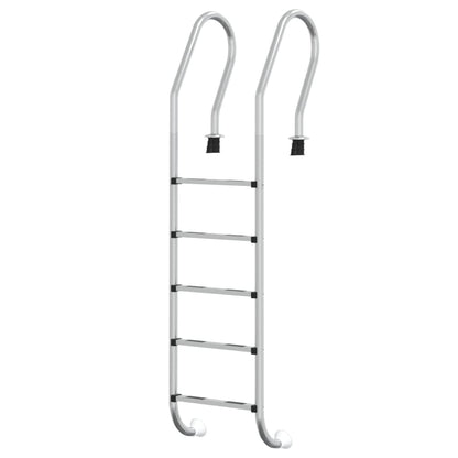 Berkfield Pool Ladder 54x38x211 cm 304 Stainless Steel