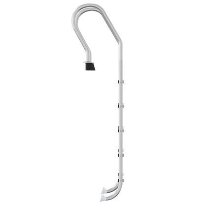 Berkfield Pool Ladder 54x38x211 cm 304 Stainless Steel