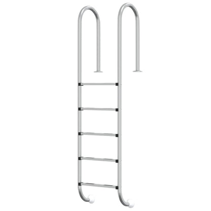 Berkfield Pool Ladder 54x38x211 cm 304 Stainless Steel