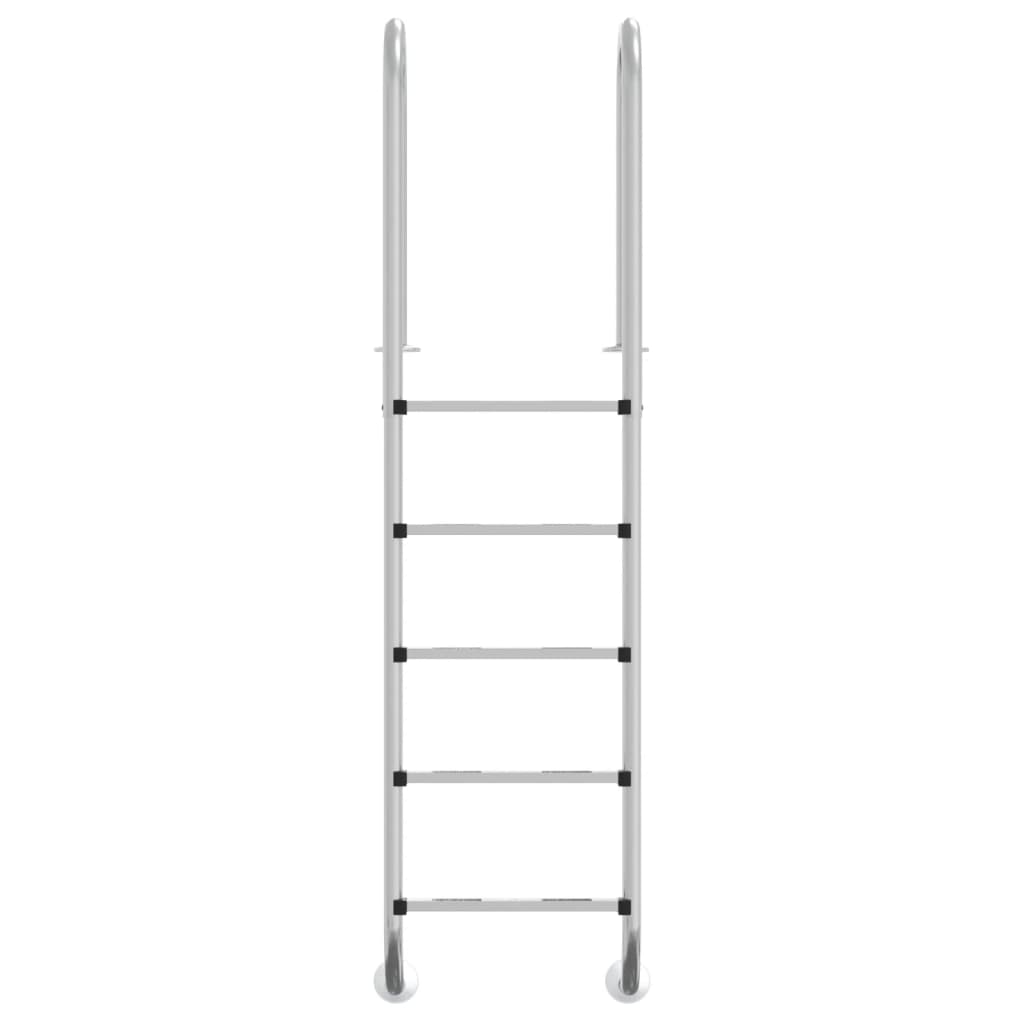 Berkfield Pool Ladder 54x38x211 cm 304 Stainless Steel