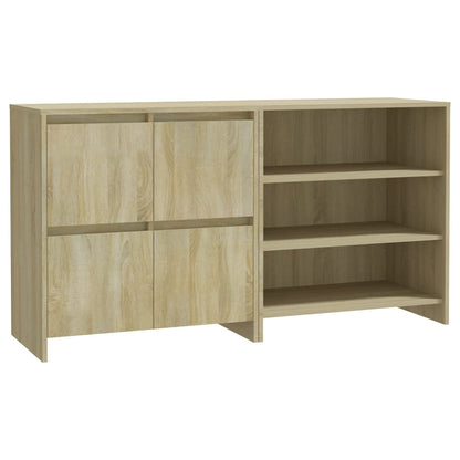 Berkfield 2 Piece Sideboard Sonoma Oak Engineered Wood