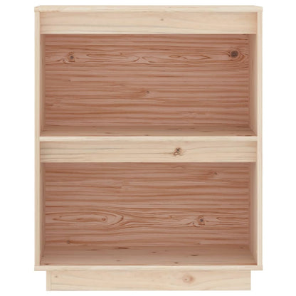 Berkfield Console Cabinet 60x34x75 cm Solid Wood Pine
