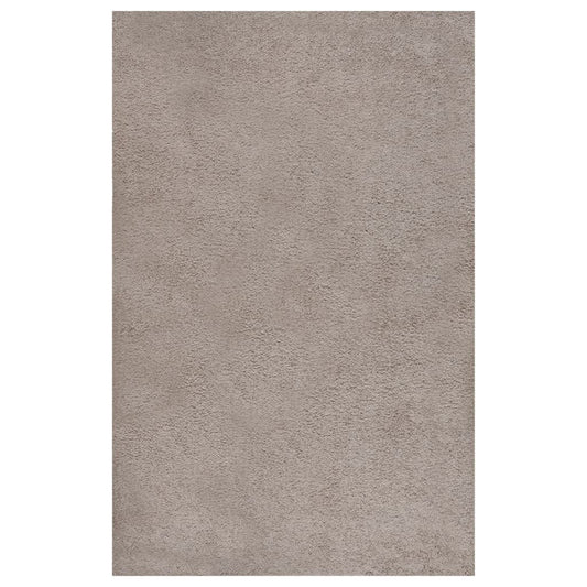 Berkfield Shaggy Rug High Pile Beige 200x290 cm