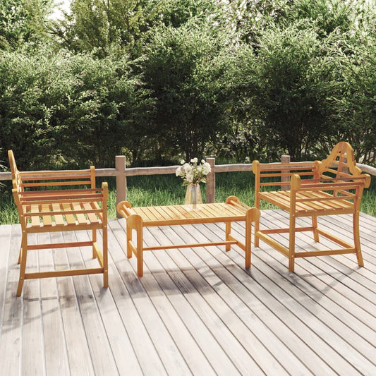 Berkfield Garden Chairs 2 pcs 91x62x94 cm Solid Wood Teak