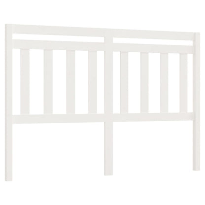 Berkfield Bed Headboard White 166x4x100 cm Solid Wood Pine