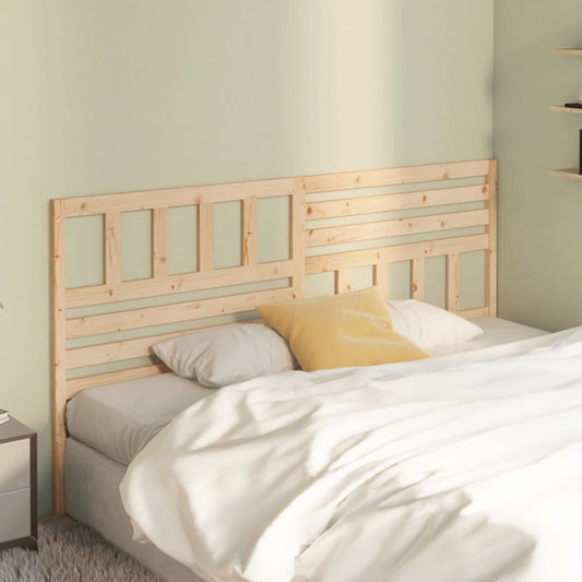 Berkfield Bed Headboard 186x4x100 cm Solid Wood Pine