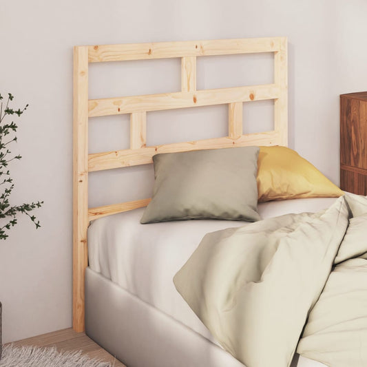 Berkfield Bed Headboard 81x4x100 cm Solid Wood Pine