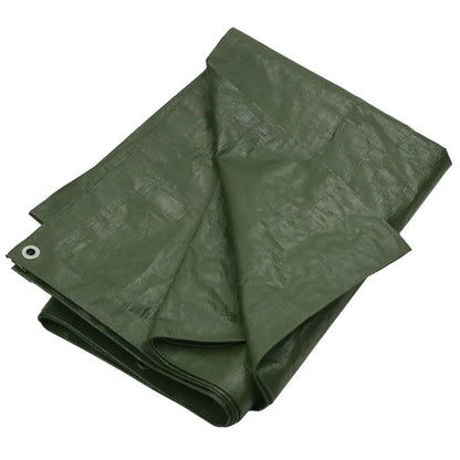 Berkfield Tarpaulin 180 g/m�__ 8x12 m Green HDPE