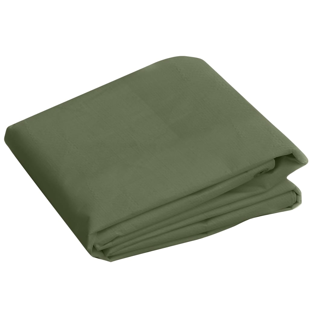 Berkfield Tarpaulin 260 g/m�__ 4x4 m Green HDPE