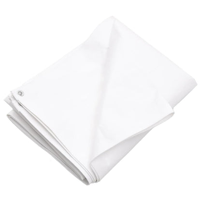 Berkfield Tarpaulin 260 g/m�__ 6x6 m White HDPE