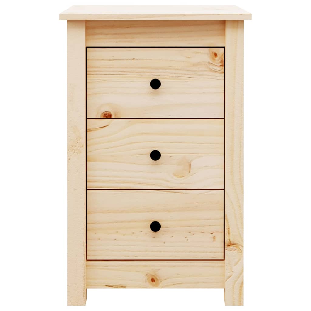 Berkfield Bedside Cabinets 2 pcs 40x35x61.5 cm Solid Wood Pine