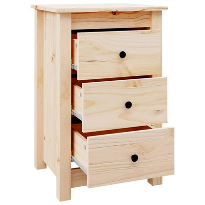 Berkfield Bedside Cabinets 2 pcs 40x35x61.5 cm Solid Wood Pine