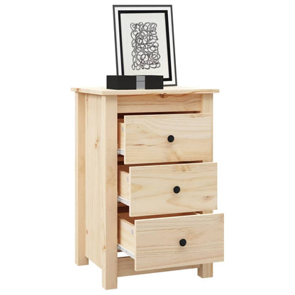 Berkfield Bedside Cabinets 2 pcs 40x35x61.5 cm Solid Wood Pine