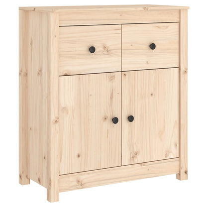 Berkfield Sideboard 70x35x80 cm Solid Wood Pine