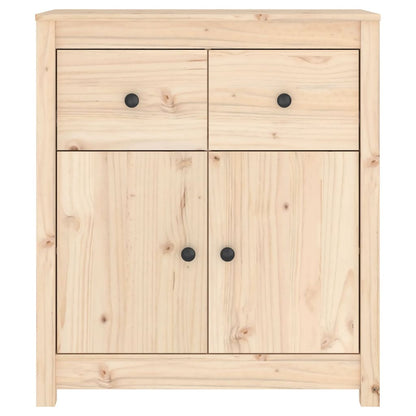 Berkfield Sideboard 70x35x80 cm Solid Wood Pine