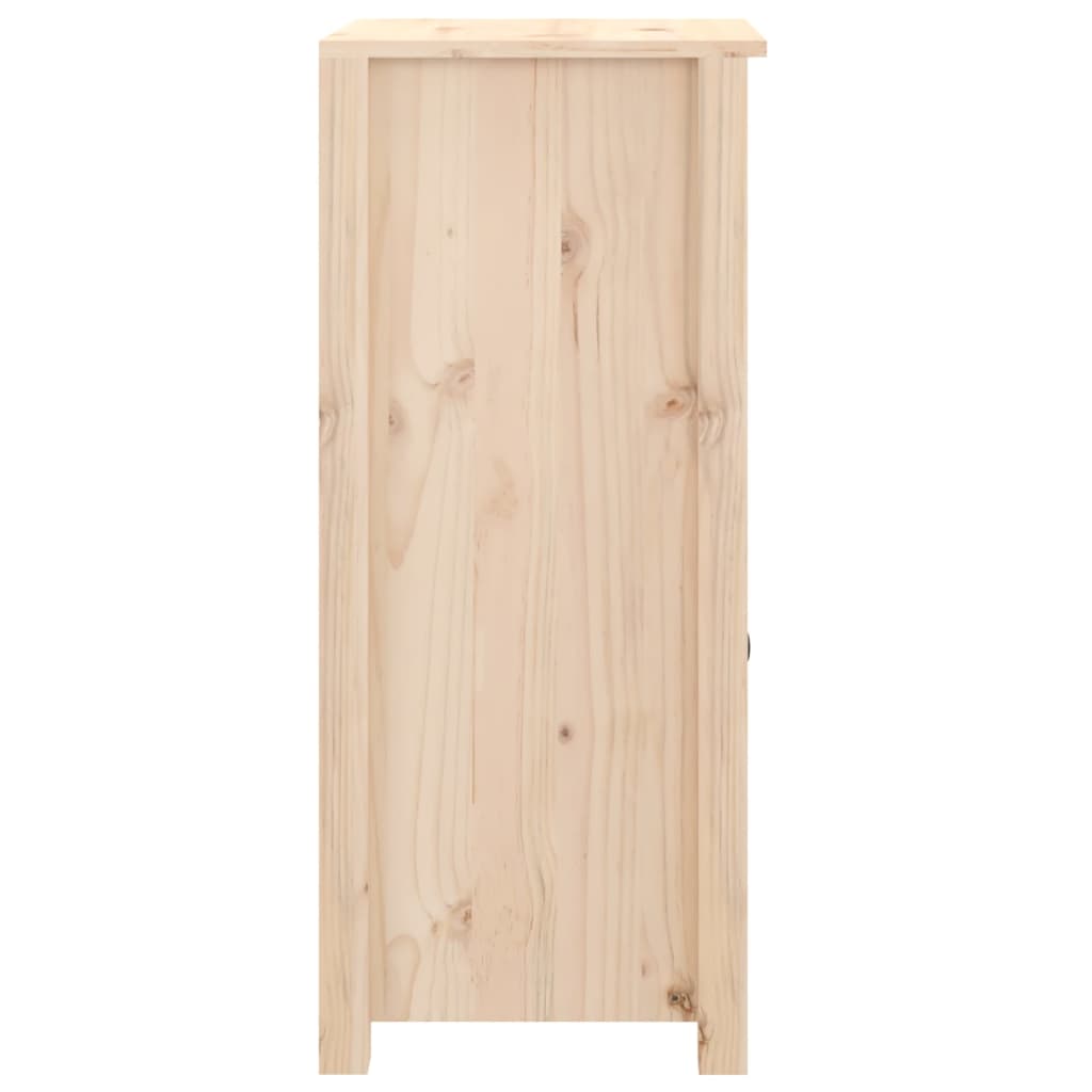 Berkfield Sideboard 40x35x80 cm Solid Wood Pine