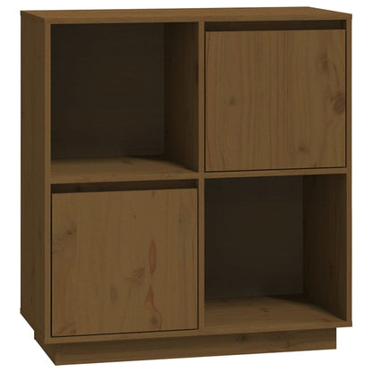 Berkfield Sideboard Honey Brown 74x35x80 cm Solid Wood Pine