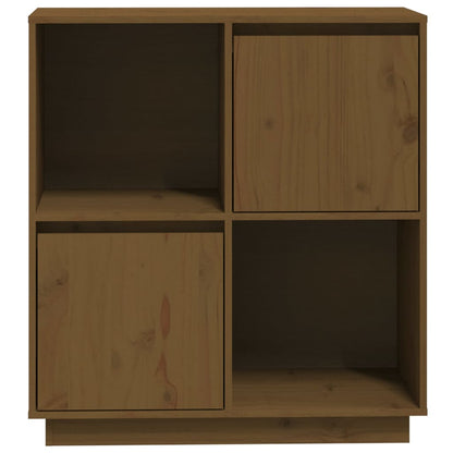 Berkfield Sideboard Honey Brown 74x35x80 cm Solid Wood Pine