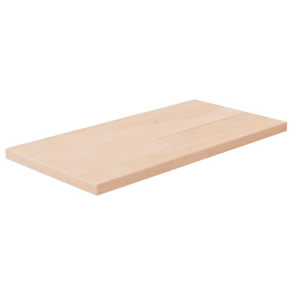 Berkfield Shelf Board 40x20x1.5 cm Untreated Solid Wood Oak