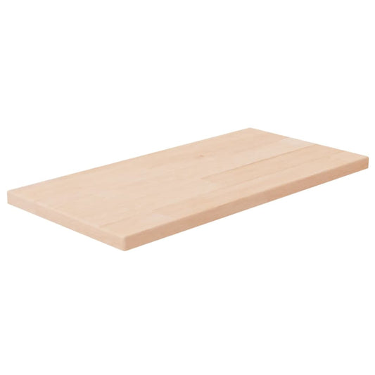 Berkfield Shelf Board 40x20x1.5 cm Untreated Solid Wood Oak