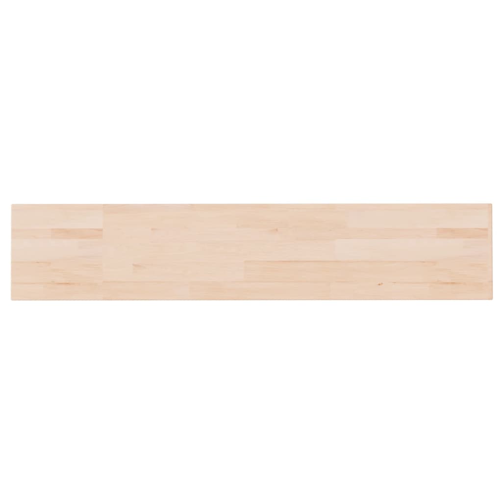 Berkfield Shelf Board 100x20x1.5 cm Untreated Solid Wood Oak