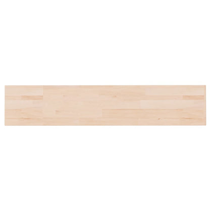 Berkfield Shelf Board 100x20x1.5 cm Untreated Solid Wood Oak